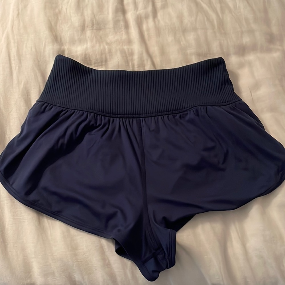Free people movement blue shorts. Medium. Barely worn!